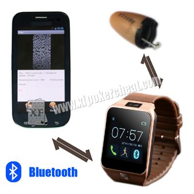 China Bluetooth Loop Iwatch Gambling Accessories Interact With Mobile Phone And Poker Gambling Analyzer for sale