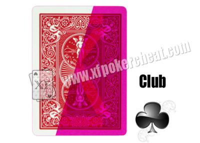 China New Virson American Bicycle Paper Invisible Playing Cards For  Poker Games for sale