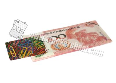 China Money Exchange Cards Poker Cheat Device For Changing Cards for sale