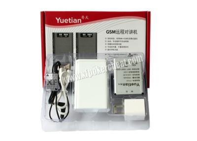 China GSM Walkie Talkie Casino Gambling Devices With Wireless Phone Call for sale