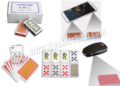 China A /30 Turkish Paper Marked Poker Cards Invisible Poker With Sides Bar Codes Scanned for sale