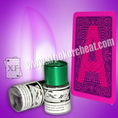 China Magic Invisible Ink Perspective Glasses Seeing Invisible Playing Cards / Contact Lenses for sale