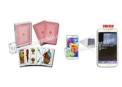 China Royal Barcode Poker Cheating Tools Marked Cards Poker Used In Spy Cameras Poker Reader for sale