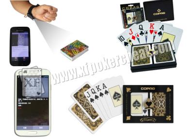 China Bridge Size Copag Club Marked Poker Cards Casino Cheating Playing Cards for sale