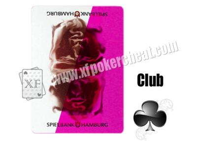China Poker Games Invisible Playing Cards / Arrow Paper Playing Marked Cards for sale