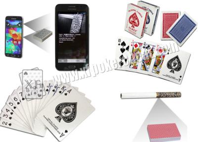 China EGRET Barcode Invisible Cheat Playing Cards For Poker Analayzer Texas Holdem Poker Game for sale