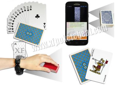 China Plastic NAP Side Marked Playing Cards For Game Phone Analyer Phone Scanner Gambling Props for sale