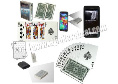 China Cartões marcados do pôquer dos códigos de barras invisíveis para cartões de jogo mágicos do varredor do pôquer à venda