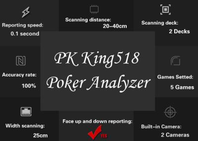 Κίνα Προηγμένος βασιλιάς 518 του PK προαγγέλων πόκερ συσκευές ανάλυσης πόκερ/συσκευές εξαπάτησης πόκερ προς πώληση