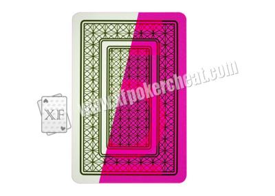 China Plastic Four 52 Invisible Playing Cards 2 Small Index For Entertainment for sale