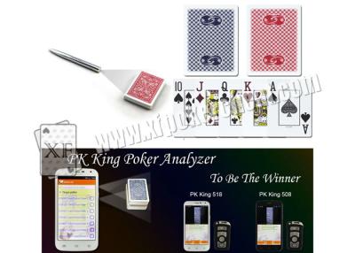 China Plastic Gemaco Invisible Marked Poker Cards / Playing Cards For Gambling Magic Show for sale