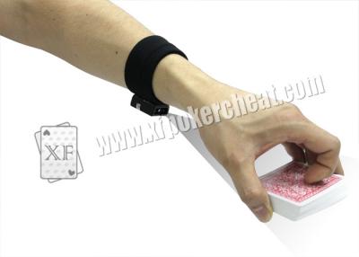 China Plastic Dynamic Wrist Belt Camera Poker Scanner Black Freq 2570 for sale