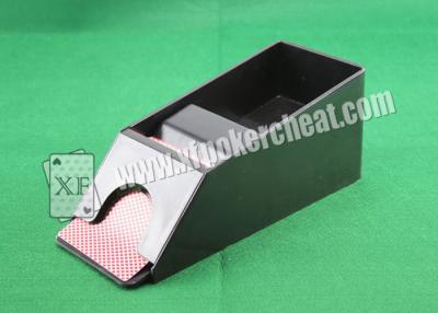 China Small Dealing Shoe Casino Cheating Devices With Infrared Camera for sale