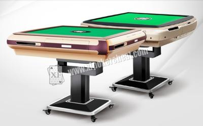 China 90 * 90cm Casino Cheating Devices Automatic Mahjong Table With Cheating Program for sale