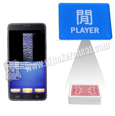 China Barcode Marked Poker Cards Camera Scanner Baccarat Cheat System for sale