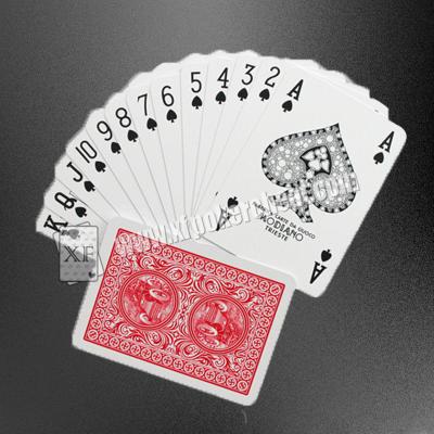 China Do índice padrão dourado do tamanho 4 do pôquer do troféu de Modiano cartões de jogo plásticos para a lente UV de XF Conatct à venda