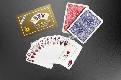 Chine Cartes de jeu en plastique de Modiano, cartes de jeu marquées pour 2 joueurs ou plus à vendre