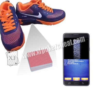 China Hidden Shoe Camera With S708 Poker Analyzer For Game Cheating for sale