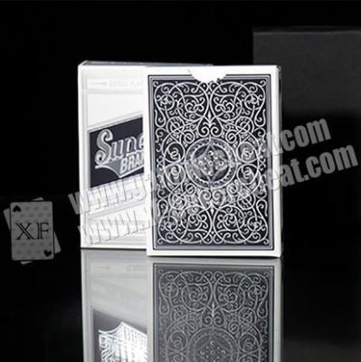 China AMOR Superior Paper Bar-codes Invisible Playing Cards Cheating Poker for sale