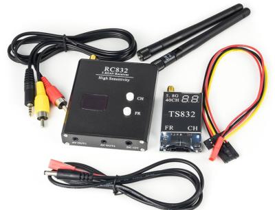 China 2000M Range TS832 + RC832 Gambling Accessories Audio Video Transmitter for FPV Drone for sale