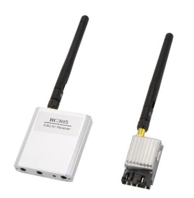 China Wireless RX 5.8GHZ 8CH Video Receiver RC305 FPV TX Transmitter for sale
