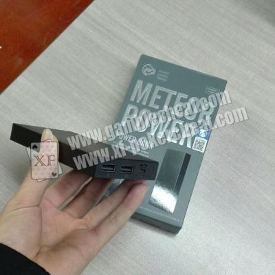 China Black Power Bank Spy Camera For Scanning Invisible Ink Bar-Codes Marked Playing Cards for sale