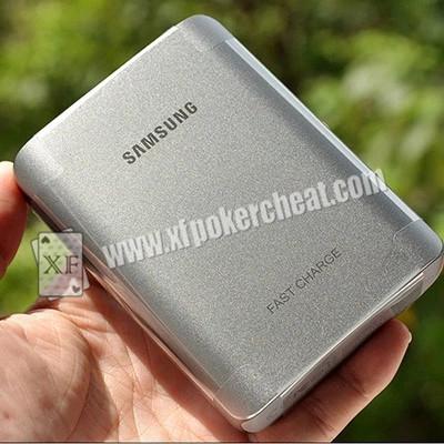China Samsung Power Bank Poker Scanner , Invisible Ink Marked Playing Card Scanner for sale