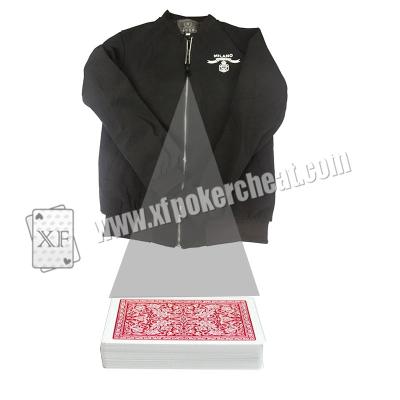 China Clothes Zipper Invisible Playing Card Scanner / Metal Poker Analyzer for sale