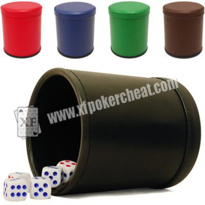 China Red Casino Dice Scanner To See Through The Dice Cup / Dice Magic Device for sale