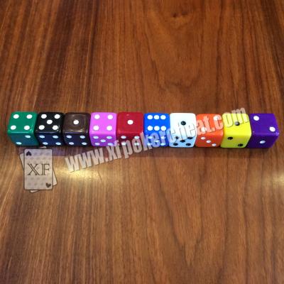 China Gamble Device Casino Magic Dice / Telecontrol Dice With Earpiece To Tell Result for sale