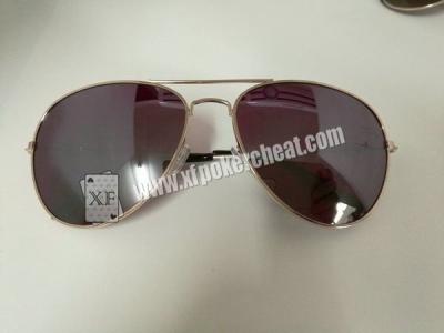 China Leitor UV do pôquer dos óculos de sol da forma oval de Fashional para cartões de jogo marcados UV à venda