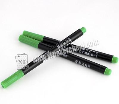 중국 포커 게임을 위한 빛난 잉크 펜 보이지 않는 잉크 표를 한 트럼프패 콘택트 렌즈 판매용