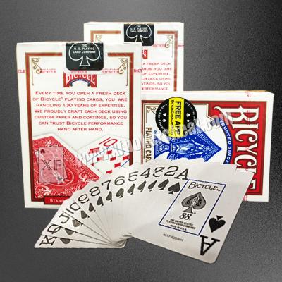 China USA Bicycle Jumbo Paper Gambling Props / Poker Size Two Jumbo Index Playing Cards for sale