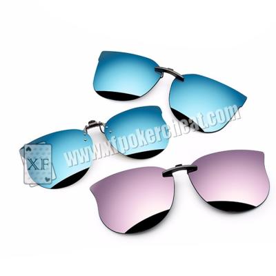 China Personality Perspective Sunglasses For Backside Marked Playing Cards for sale