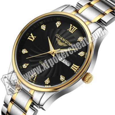 China Fashionable Watch Hidden Camera / Poker Scanner Matal Material 6 - 20cm Distance for sale
