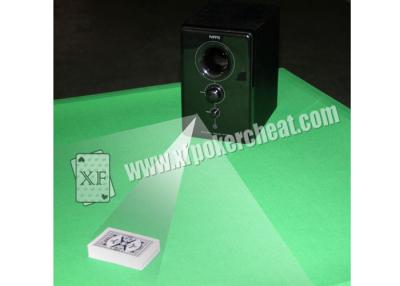 China Bar - Codes Edge Marked Playing Cards Audio Hi-Fi Plastic Black Music Box Camera for sale