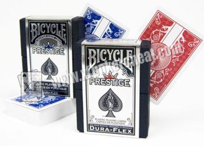 Cina Vada in bicicletta le carte da gioco/100 carte da gioco di plastica di parità aurea di Prestige in vendita