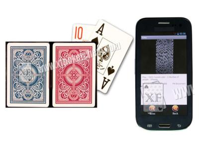 Chine Cartes de jeu en plastique de flèche imperméable de Kem pour les cartes de fraude de tisonnier de facteur prédictif de tisonnier à vendre