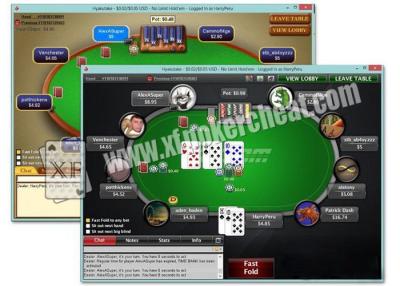 Китай Английское програмное обеспечение анализа Техас Holdem прибора плутовки покера с системой XP продается