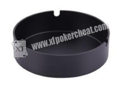 China Cámara de cerámica negra del cenicero para la cámara del cenicero del analizador/del cigarrillo del póker en venta