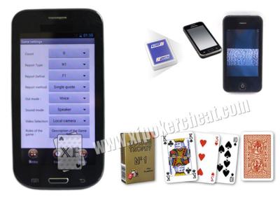 중국 러시아어 Seca - 3개의 카드 포커 게임 부지깽이 해석기, 부지깽이 카드 판독기 판매용