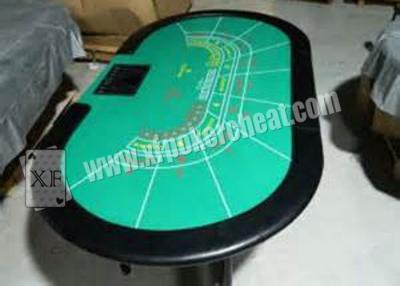 China Luxury Texas Holdem Poker Card Games Casino Gaming Baccarat Table for sale