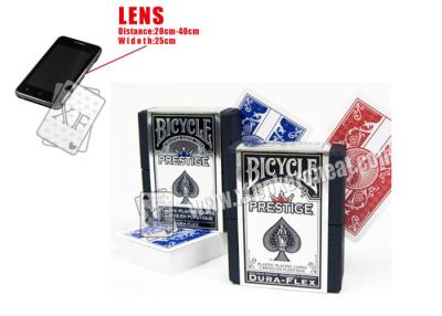 China Waterproof Prestige Plastic Bicycle Jumbo Index Playing Cards With Marking for sale