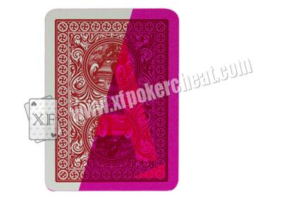 China Poker Cheat Plastic Invisible Playing Cards Modiano Ramino Golden Trophy for sale
