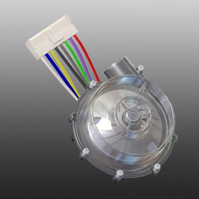 China Ventilador centrífugo en miniatura de 24Vdc Ventiladores de soplador pequeño 6.5Kpa para inflables en venta