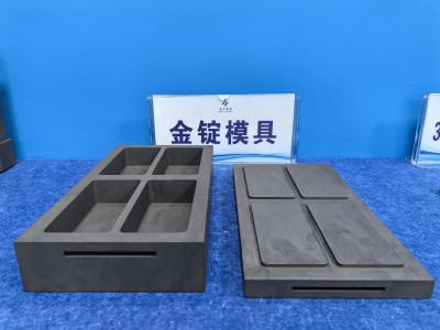 China 1.80 g/cc Density 55 Mpa Flexural Strength Isostatic Graphite Block for sale