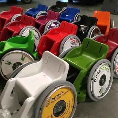 China Rollstuhl Roto-Form-Hersteller fertigten Gestaltungswerkzeug besonders an zu verkaufen