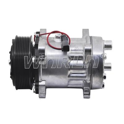 China 7H13 8PK Auto Air Condition Compressor For John Deere New Holland 12V 8412984 for sale