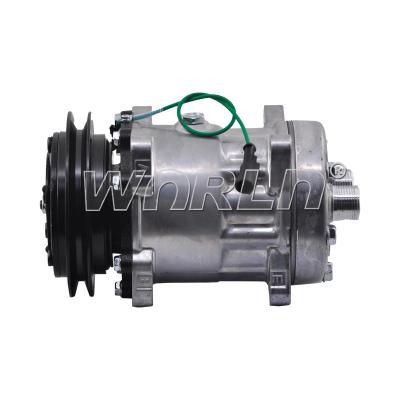 China 24V Lkw-Wechselstromkompressor 7H15 Auto-Wechselstromkompressor für NewHolland für Hitachi für Kobelco WXTK212 zu verkaufen