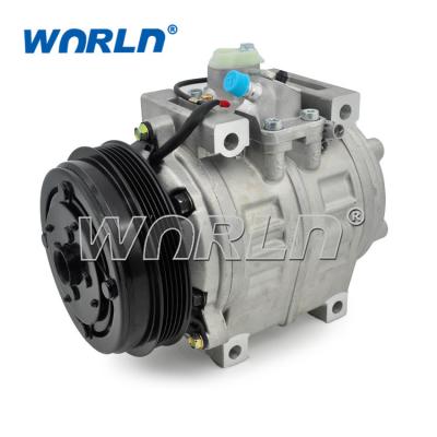 China 12V 24V Auto Ac Compressor 10P30C For Toyota Coaster 5PK 10P30C Model 447220-1101 4472201101 447220-0394 for sale